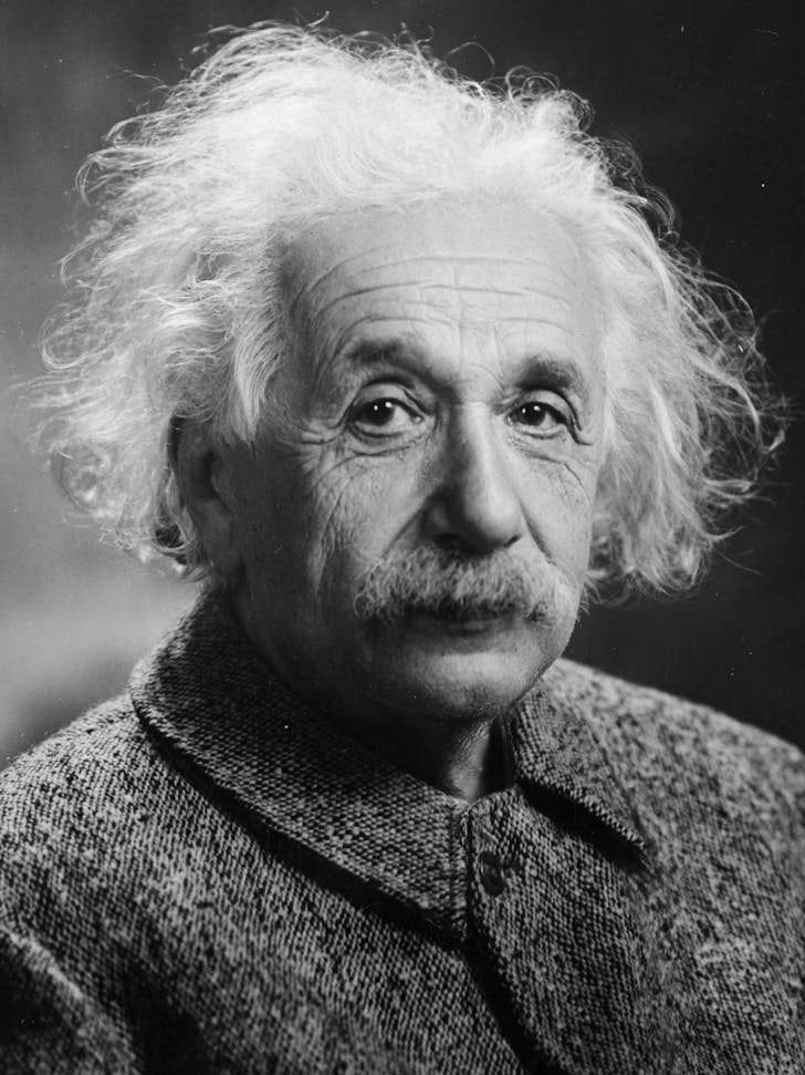 Einstein in 1947. Photograph by Orren Jack Turner.