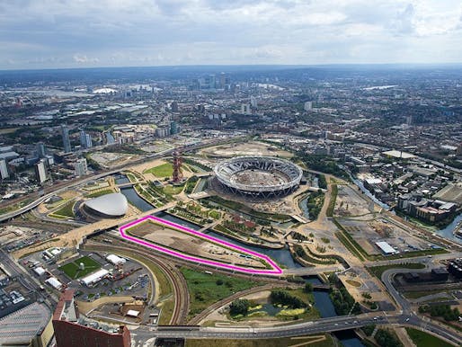 Aerial view showing the future "Olympicopolis" site adjacent to the former Olympic Stadium. (Photo: Kevin Allen/London Legacy Development Corp. (LLDC); Image via smithsonianmag.com)