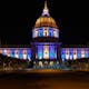 San Francisco City Hall in San Francisco, CA. Image via Twitter @BlueWest18