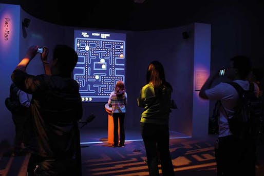 Impression from the “Art of the Video Game” exhibition at the Smithsonian American Art Museum. (Image via theartnewspaper.com)