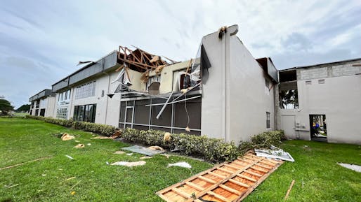 Hurricane Ian damage in Delray Beach, Florida. Image: Dave Dellinger/Wikimedia Commons