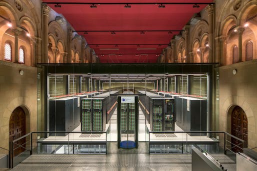 The MareNostrum supercomputer. Image courtesy of Barcelona Supercomputing Center