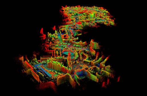 The Virtual Bradford project, created using LIDAR scanning equipment. All images: University of Bradford