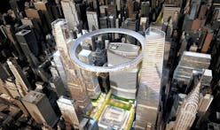 SOM Proposes Hovering Pedestrian Donut for Future Grand Central Terminal