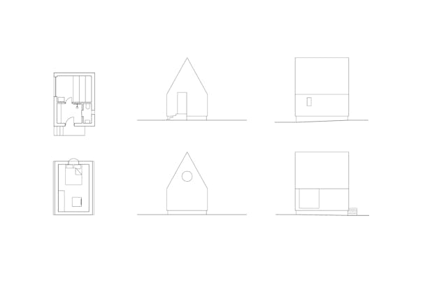 Plans – Sauna Mjölk architekti
