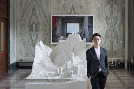 James Leng, 2018-2019 Harry der Boghosian Fellowship recipient at Syracuse University School of Architecture. Image courtesy of Shawn Tang.