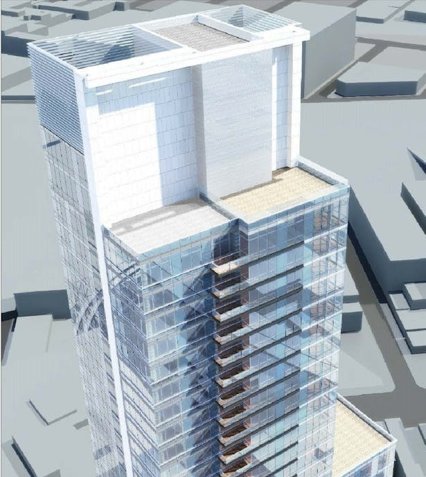 Rendering of the 58th floor observation deck