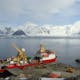 Redeveloping the wharf at the BAS Rothera Research Station on the Antarctic Peninsula will be one of the first projects to be undertaken to accommodate the new state-of-the-art polar research vessel RRS Sir David Attenborough (a.k.a. 'BoatyMcBoatface'). Image via bas.ac.uk.