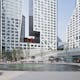 Architecture Merit Award Winner: Sliced Porosity Block - CapitaLand Raffles City in Chengdu, China by Steven Holl Architects (Image Credit: © Iwan Baan)