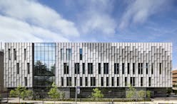 A ‘textural and reflective building skin’ wraps the University of Washington’s new Health Sciences Education Building