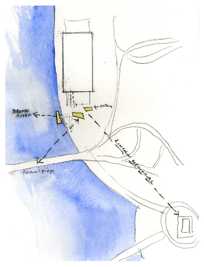 Watercolor. Image courtesy of Steven Holl Architects.