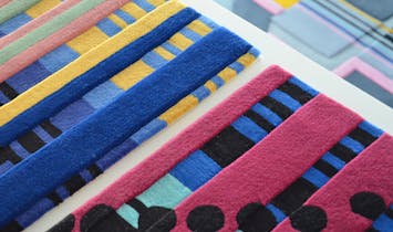 Cutting a Rug: Making the Abstract Tangible With Urban Fabric + Elena Manferdini's "Building Portraits" area rugs