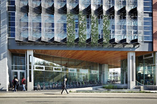 Perkins+Will’s Centre for Interactive Research on Sustainability wins 2015 RAIC Green Building Award. Photo: Martin Tessler