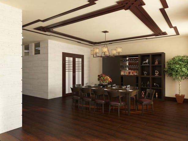 Dining room, visualization