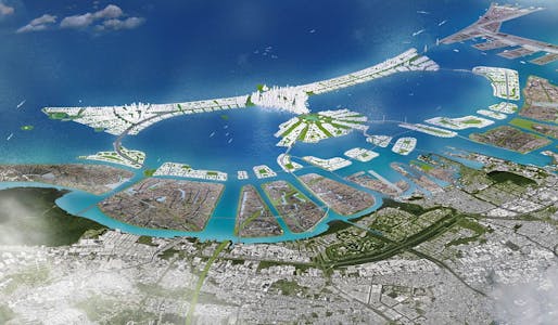 A rendering of the project. (Courtesy of KuiperCompagnons, via qz.com)