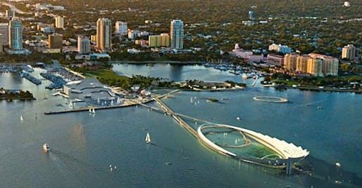 Michael Maltzan Architecture's finalist pier design for St. Petersburg, Florida