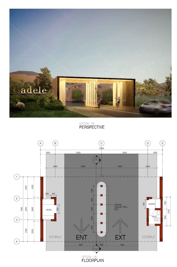 Adele Residential Subdivision Guardhouse Raizel Tiongson Archinect