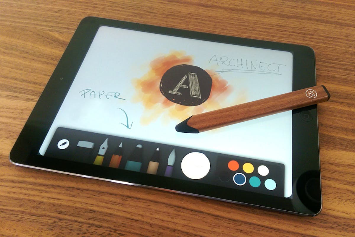 Archinect test drives FiftyThree s Pencil and Paper app 