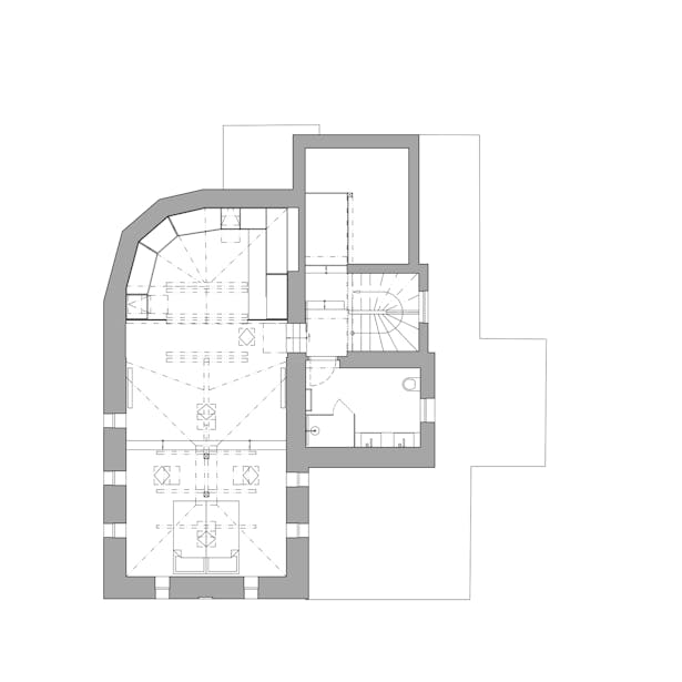 Third Floor Plan Karnet architekti