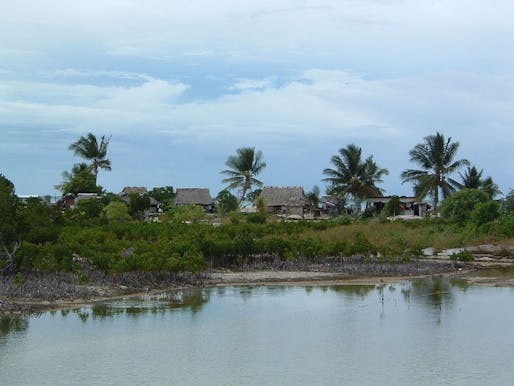 Tarawa on the small island nation of Kiribati. Credit: WikiCommons