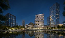 HWKN's upcoming commercial tower will bring a 'grade A, sustainability-certified workspace' to London's Canada Water Dockside