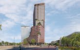 Construction to begin on 'energy-positive' brick tower by Mecanoo in Amsterdam