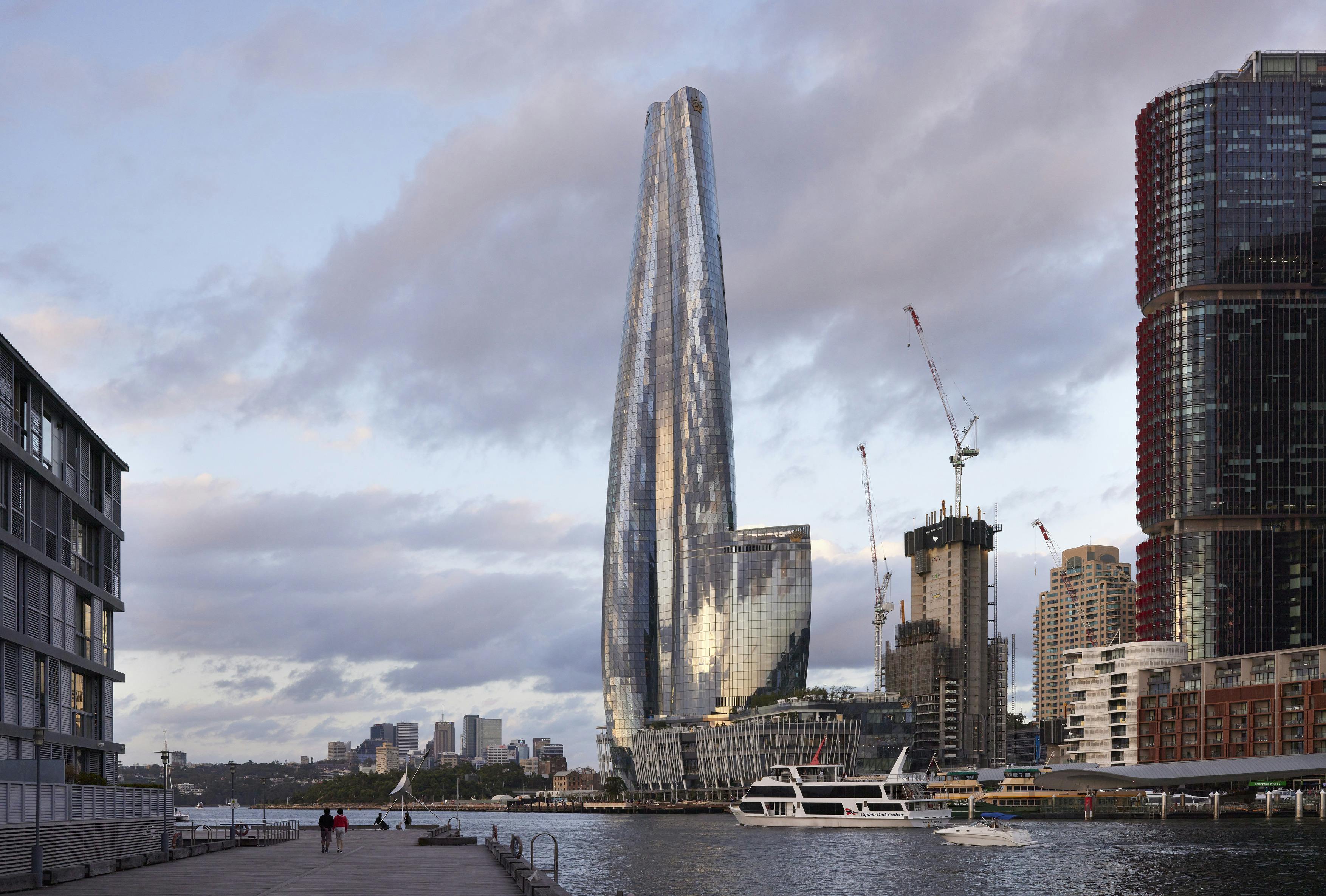 Sydney's tallest tower, One Barangaroo, wins Emporis Skyscraper Award