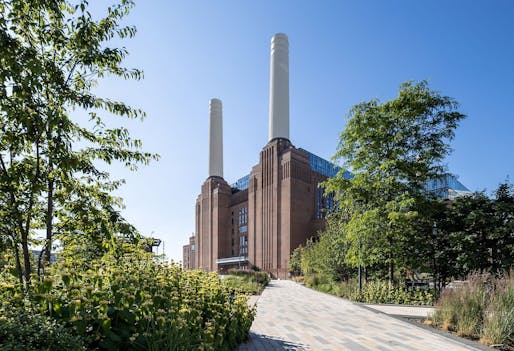 The soon-to-open Battersea Power Station transformation as it appeared in August 2022. Image via Battersea Power Station/<a href="https://www.facebook.com/batterseapwrstn/photos/5392396740881909/">Facebook</a>.