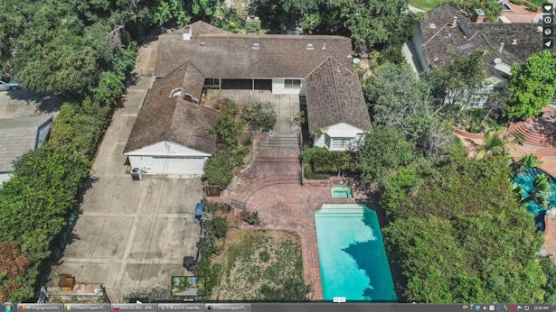 Original house aerial photo (front online realtor sites).