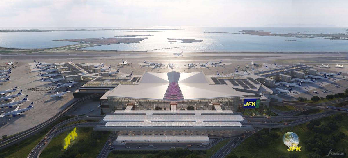 JFK's New Terminal One project officially breaks ground News Archinect