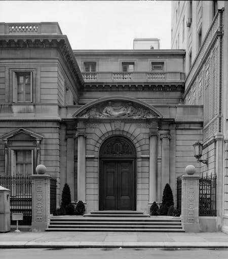 Frick Collection Entrance. Image via Frick Collection. 