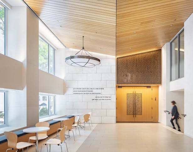 MBB Architects designed the renovation and expansion of the Park Avenue Synagogue's 87th Street building in New York City.