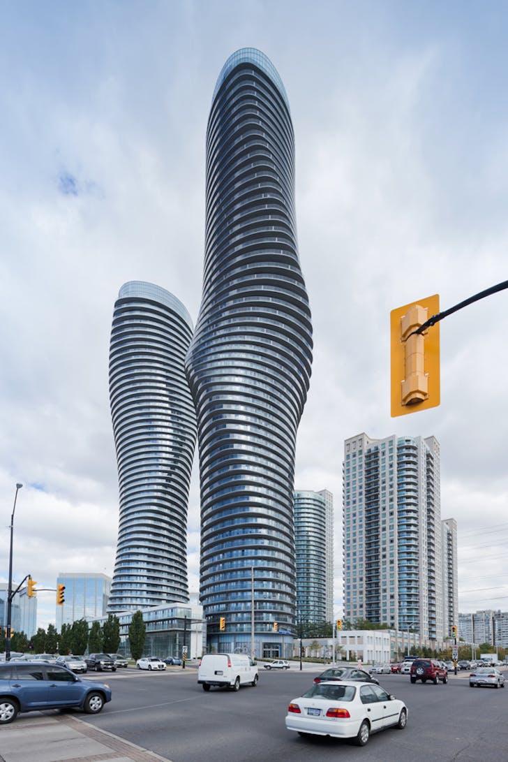 MAD's Absolute Towers in Toronto, courtesy of MAD Architects.