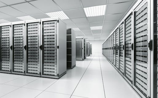 “Often people think of [data centers] as almost like cathedrals of servers. Very clean computer equipment, white walls and things—the reality is, these are factories,” states Tate Cantrell, CTO of the data-center company Verne Global, in this article by Ingrid Burrington. Credit: Wikipedia 