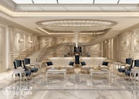 Luxury neoclassic style villa design in Abu Dhabi