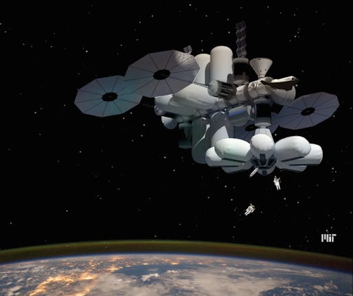 The MARINA (the Managed, Reconfigurable, In-space Nodal Assembly). Image: MIT/NASA