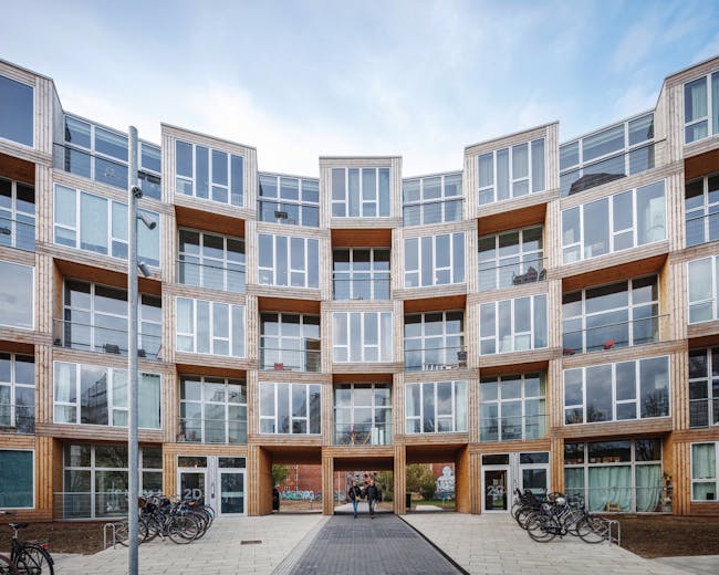 Dortheavej housing complex in Copenhagen by BIG. Photo: Rasmus Hjortshoj.