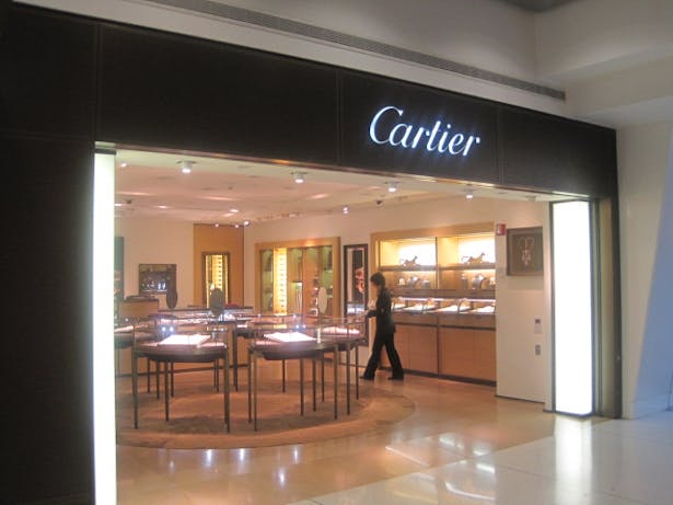 Cartier at JFK Terminal One