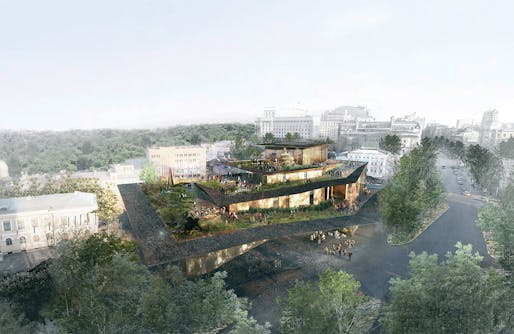 3rd prize: Lina Ghotmeh Architecture. Architect: Lina Ghotmeh / Paris, France​.