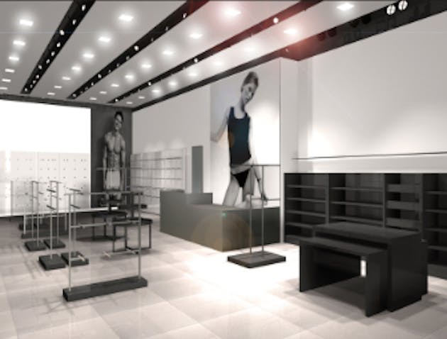 Design of Calvin Klein Stores (CK Jeans, CK Underwear, CK) | Dario