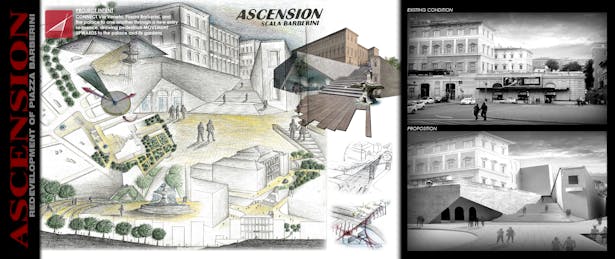 Ascension - Redevelopment of Piazza Barberini
