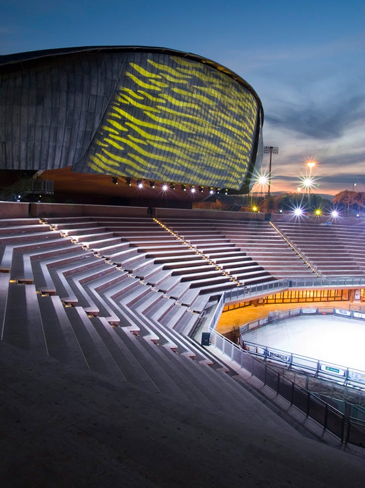 Parco della Musica Auditorium, Rome. Renzo Piano Building Workshop © Agnese Sanvito