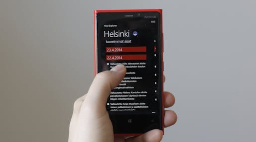 When Helsinki opened up data behind city council agendas, minutes and documents, a developer who's not even from there turned it into a mobile app. (Olli Sulopuisto via Citiscope)