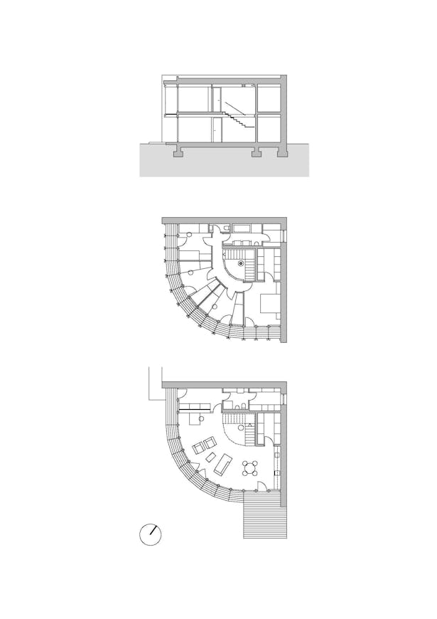 Plans Stempel & Tesar architekti