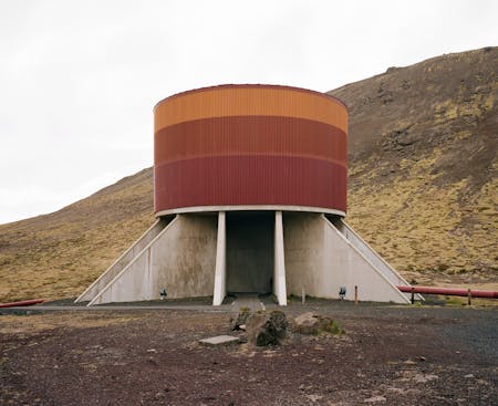 Svartsengi Power Station, Orkustofnun, Grindavik, Iceland. Photo by Neal Johnson.