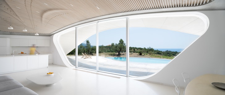 Villa Ypsilon, Finikounda, Greece, by LASSA Architects. Image © NAARO