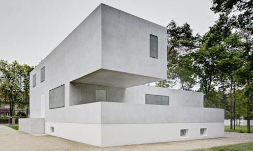 The new Gropius building in Dessau. (The Guardian; Photograph: Christoph Rokitta/Bauhaus Dessau Foundation)