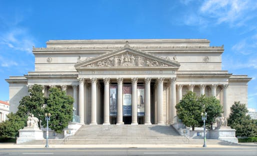 The National Archives building in Washington, D.C. Image courtesy Wikimedia Commons user Bestbudbrian (CC BY-SA 4.0)