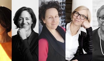 Architectural Record announces five American architects as the winners of its Women in Architecture Awards