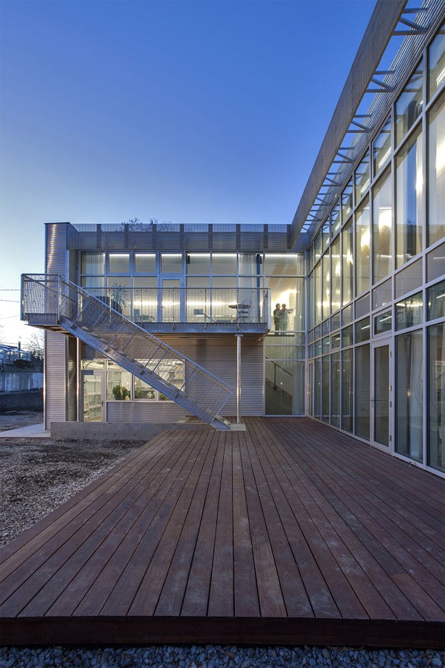 Juniper House in Calgary, Canada by the marc boutin architectural collaborative; Photo: Yellow Camera